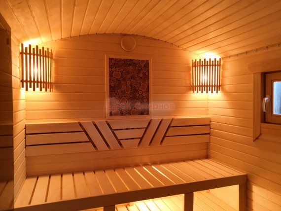 Панно из можжевельника