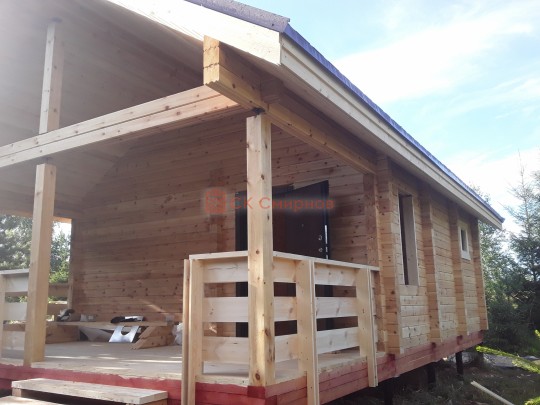 Август 2020 - баня из бруса №94