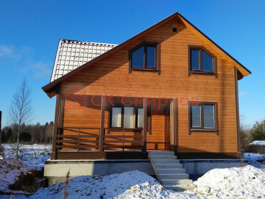 Январь 2017 - дом из бруса №31