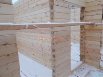 Фото №21: дом из бруса 107