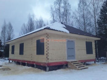 Фото №62: дом из бруса 107