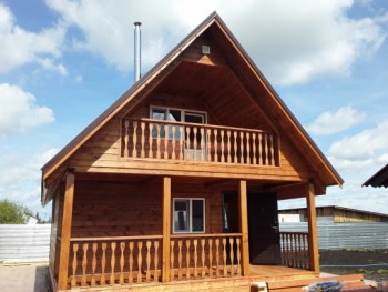 Фото №4: баня из бруса 110