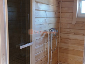 Фото №16: баня из бруса 125