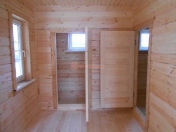 Фото №9: баня из бруса 132