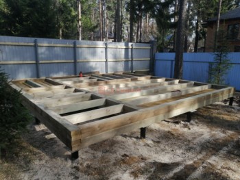 Фото №1: баня из бруса 135