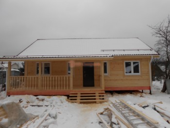 Фото №20: дом из бруса 140