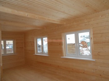 Фото №33: дом из бруса 140