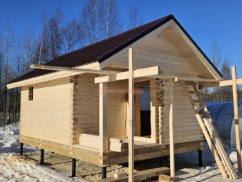 Фото №6: баня из бруса 143