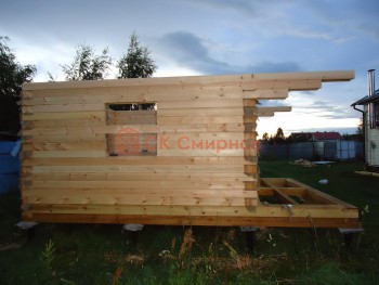 Фото №35: баня из бруса 42