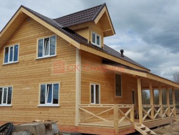 Фото №11: дом из бруса 64