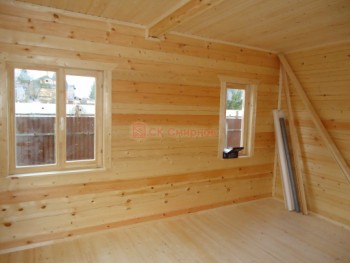 Фото №11: дом из бруса 66