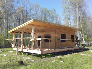 Фото №23: дом из бруса 69