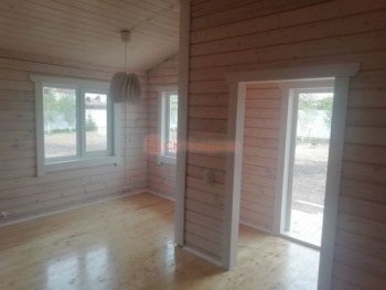 Фото №57: баня из бруса 70