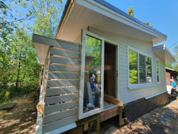 Фото №14: каркасная баня 72