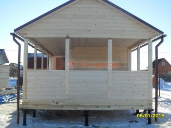 Фото №2: баня из бруса 8