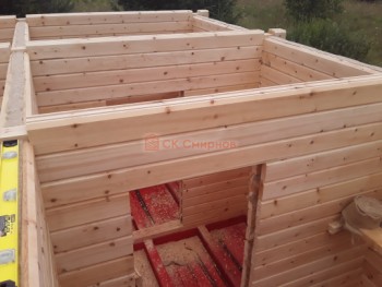 Фото №29: баня из бруса 94