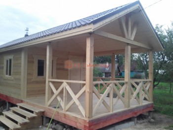 Фото №30: баня из бруса 97